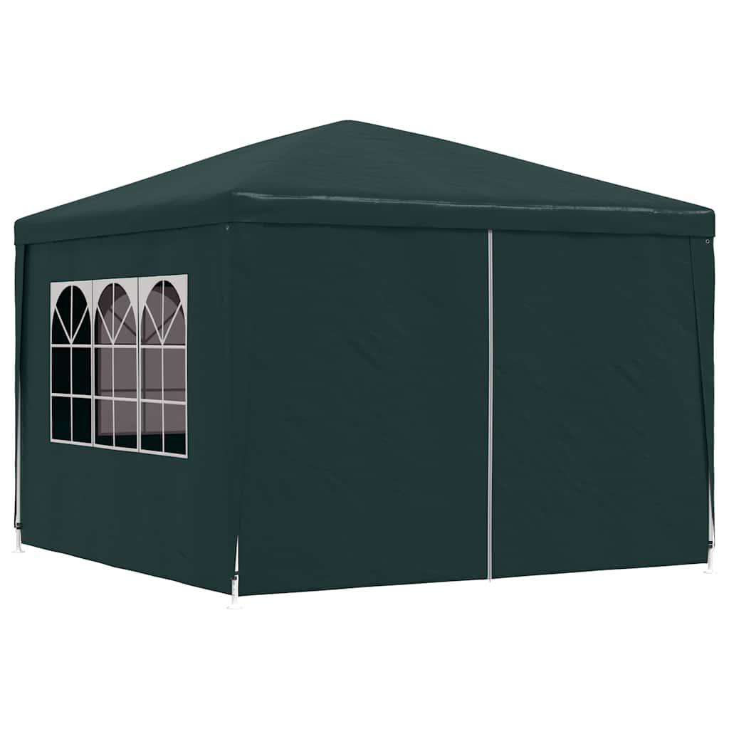 Party-Zelt 400 x 300 x 255 cm Rot PE und Stahl