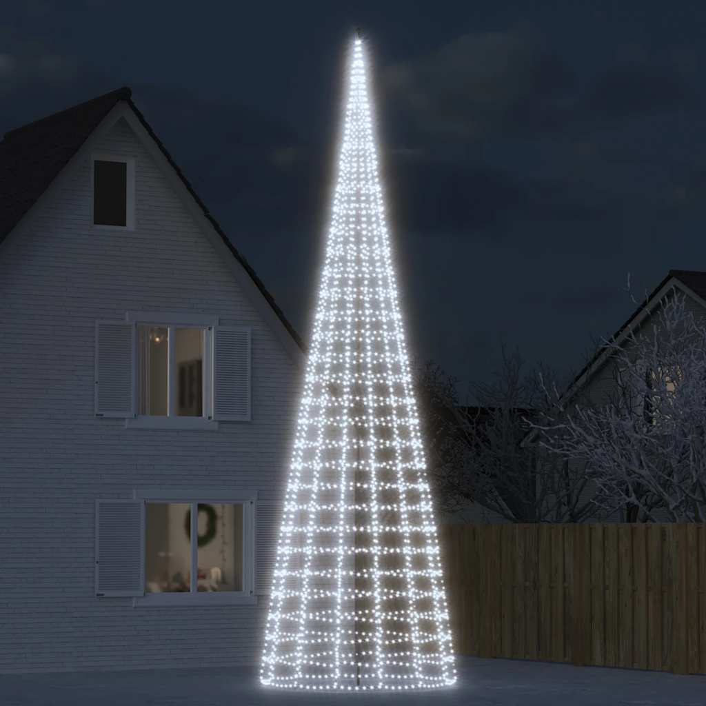 LED-Weihnachtsbaum 200 LEDs Warmweiß 180 cm