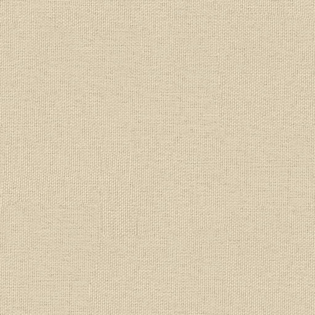 Loungesessel Hellgrau 52x75x76 cm Stoff