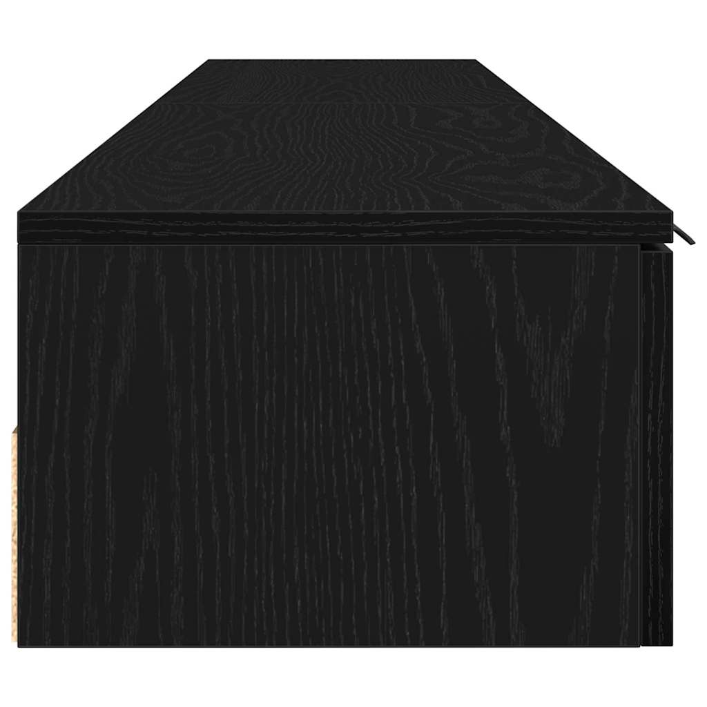 Wandschränke 2 Stk. Weiß 102x30x20 cm Holzwerkstoff