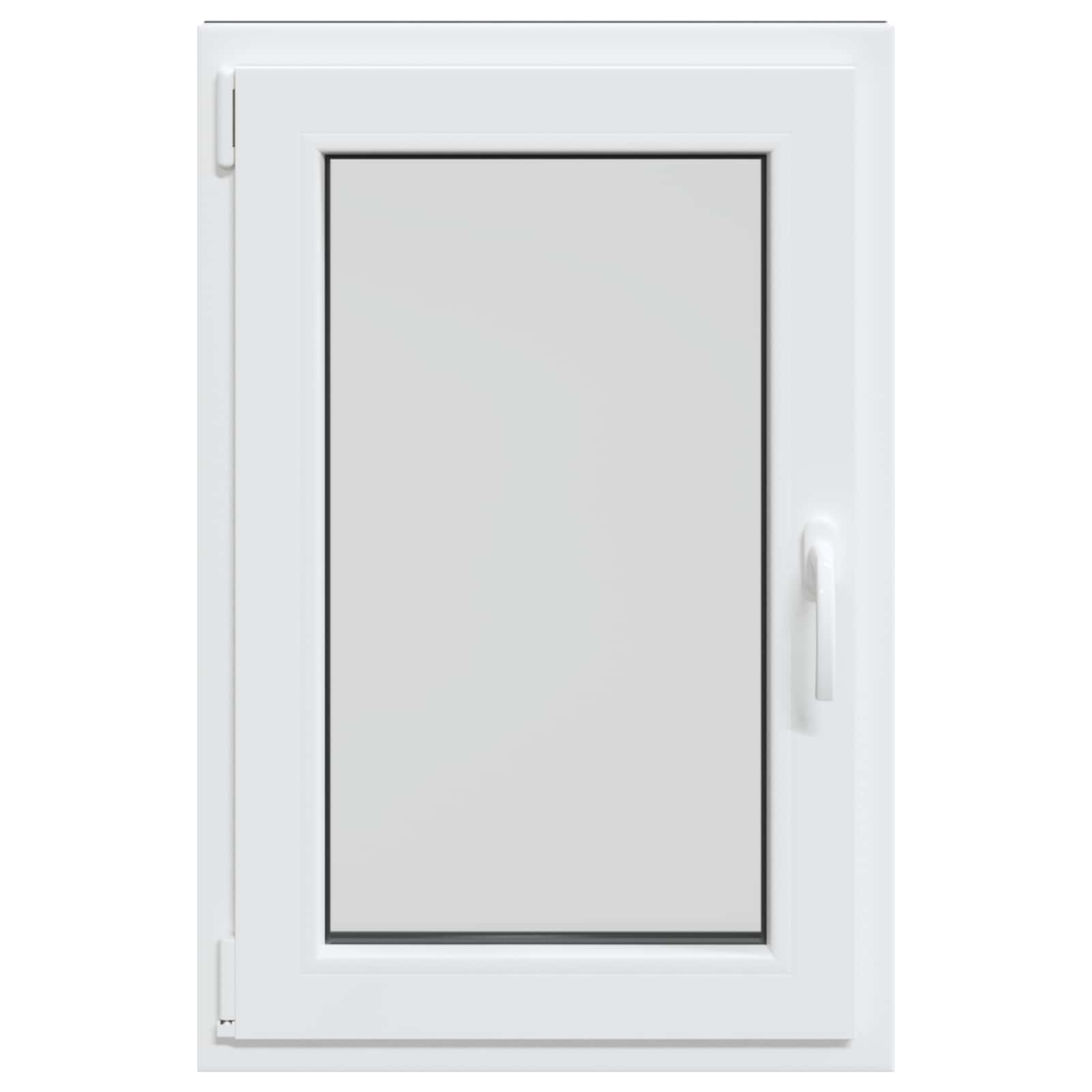 Kellerfenster RISOR 50 x 50 cm PVC und Glas Weiß