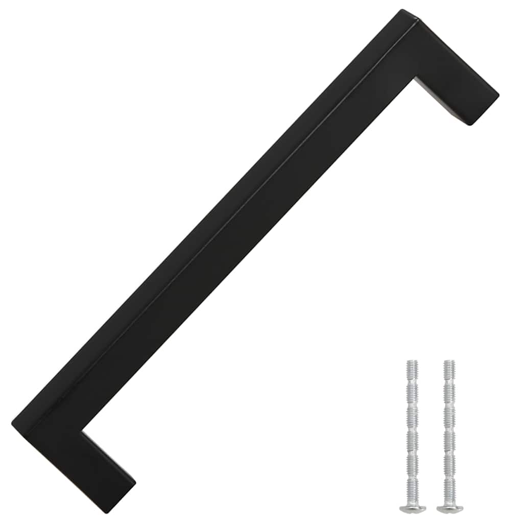 Möbelgriffe 10 Stk. Silbern 64 mm Edelstahl