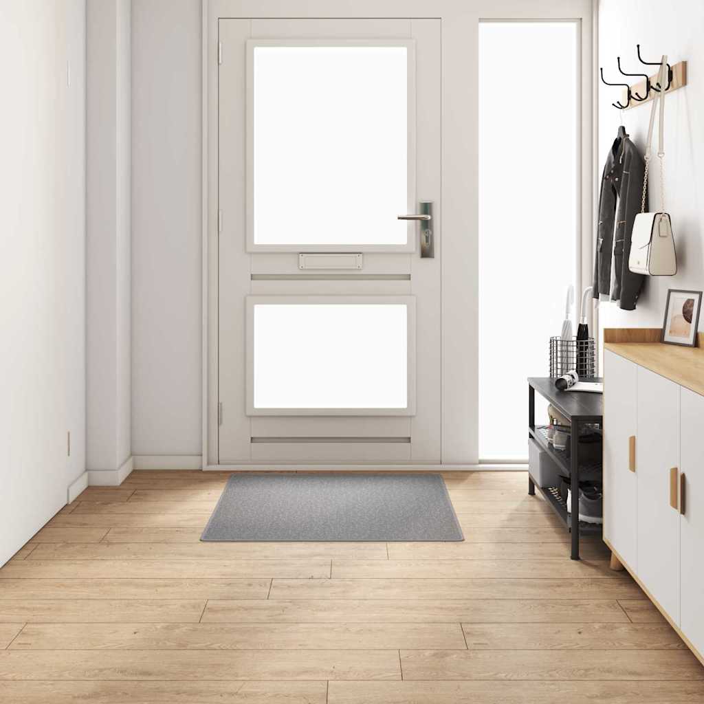 Teppichläufer Anthrazit 80 x 500 cm 100% Polypropylen