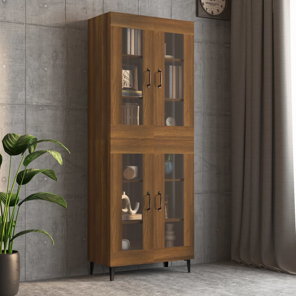 Hängeschrank Weiß 69,5x34x90 cm