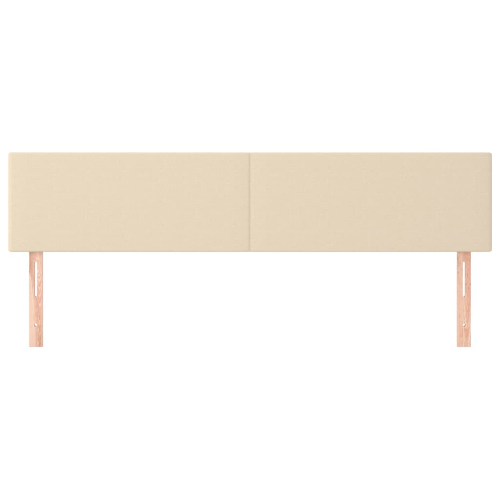 Kopfteil Hellgrau 80x5x118/128 cm Stoff