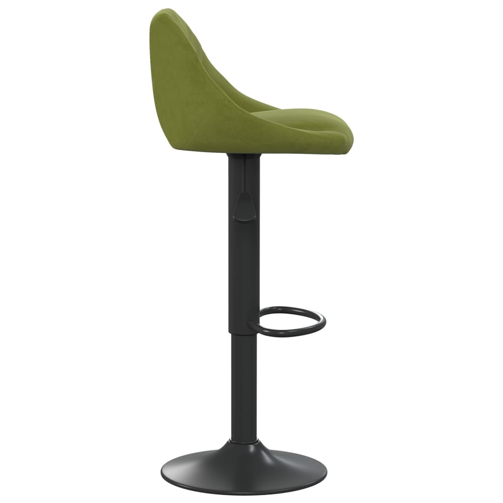 Barhocker Creme Samt