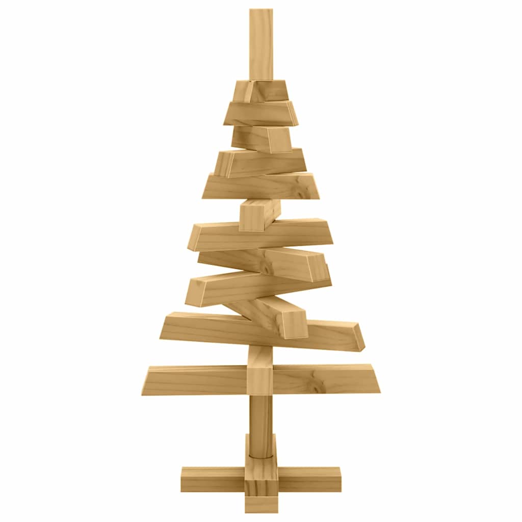 Weihnachtsbäume mit Ständer Natur 60 cm Massivholz Kiefer