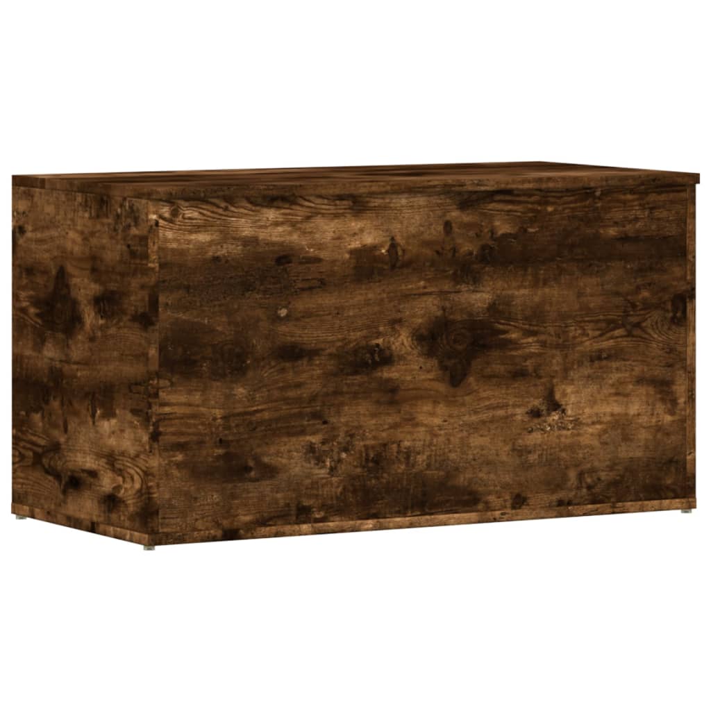 Aufbewahrungstruhe Weiß 84x42x46 cm Holzwerkstoff