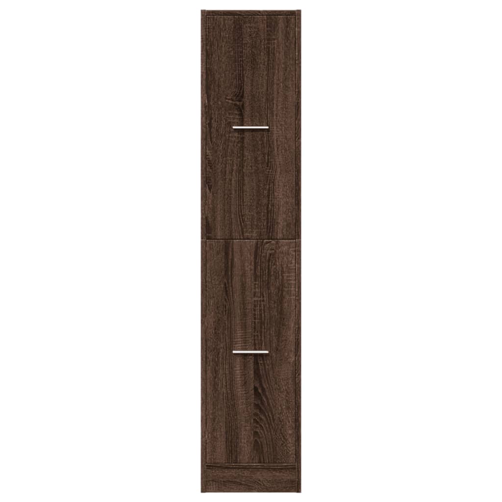 Apothekerschrank Weiß 30 x 41 x 174,5 cm Holzwerkstoff