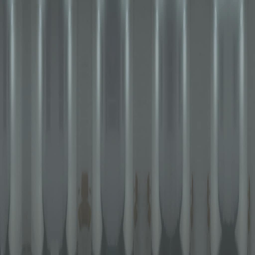 Dachpaneele 12 Stk. Verzinkter Stahl Grün 100x36 cm