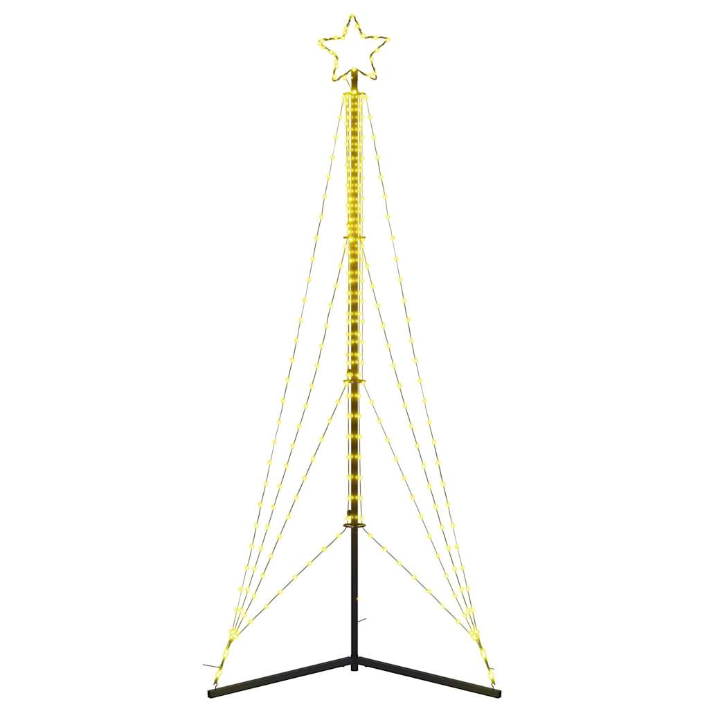 LED Weihnachtsbaum 363 LEDs Warmweiß 182 cm