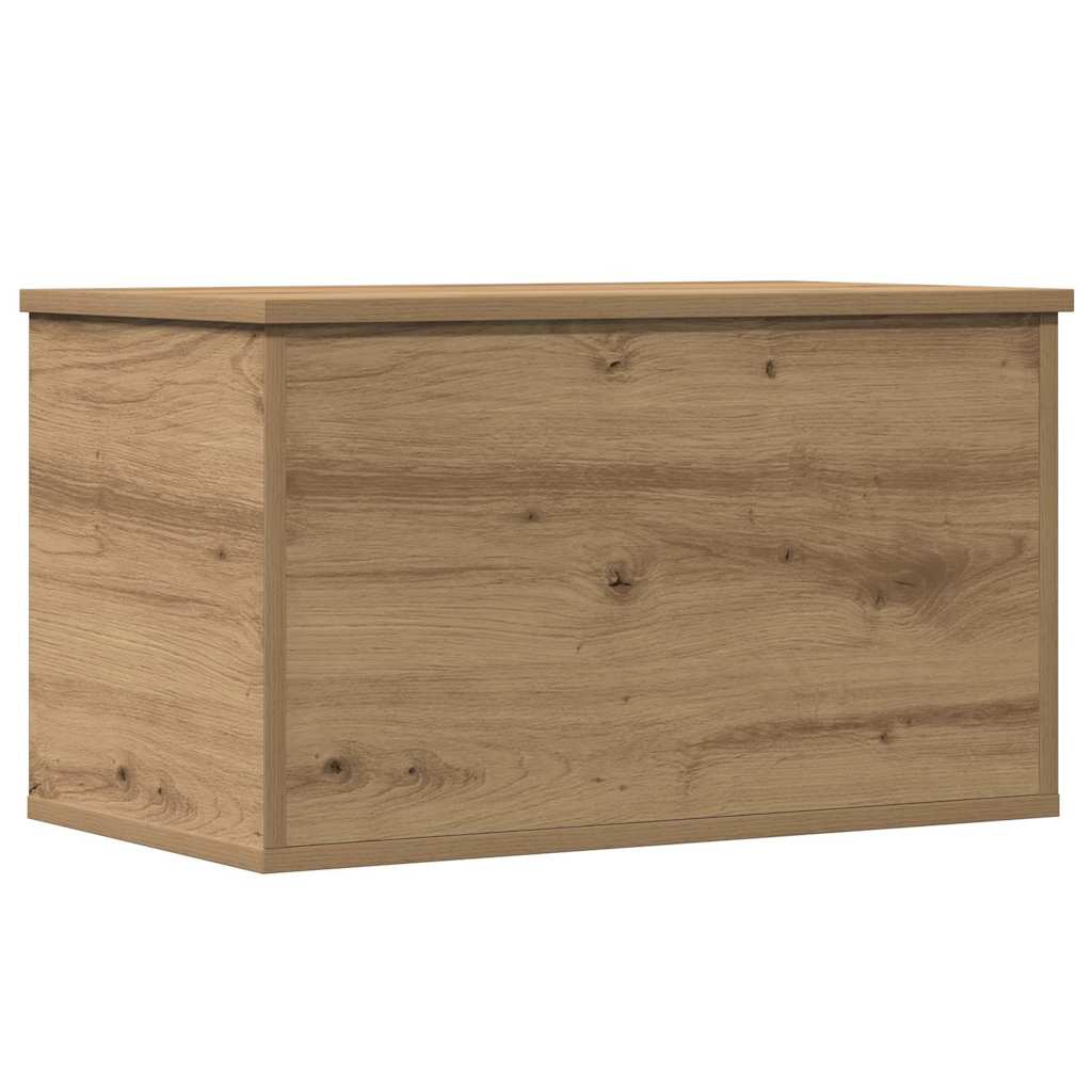 Aufbewahrungstruhe Weiß 84x42x46 cm Holzwerkstoff