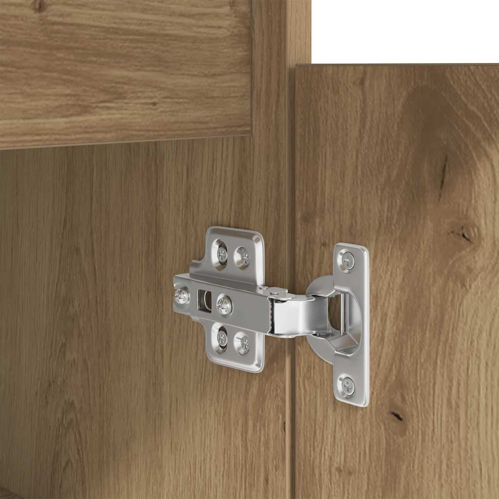 Schreibtisch mit Schubladen Weiß 140 x 49 x 76 cm Holzwerkstoff