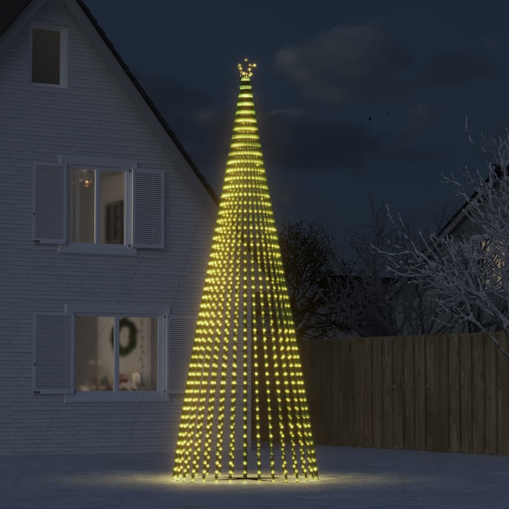 LED Weihnachtsbaum 275 LEDs Warmweiß 180 cm