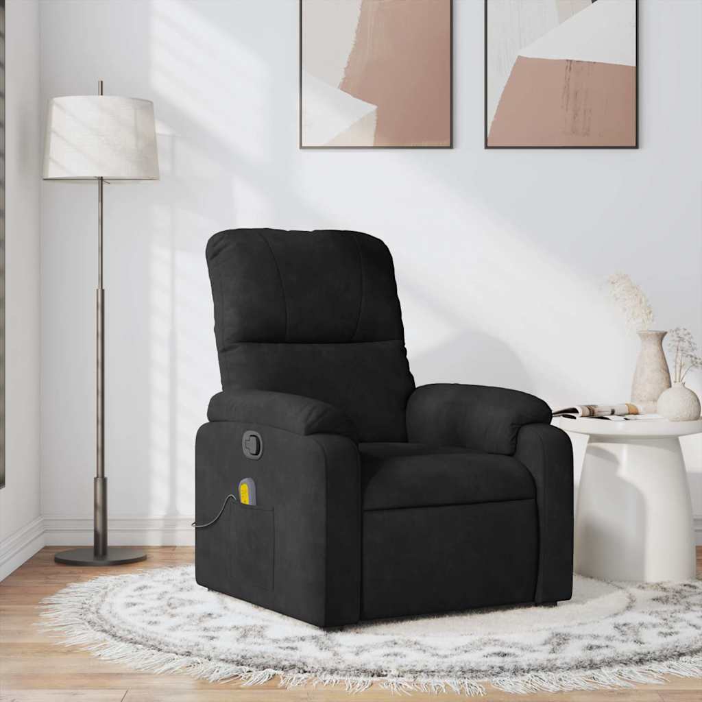 Relaxsessel Elektrisch Braun Mikrofasergewebe