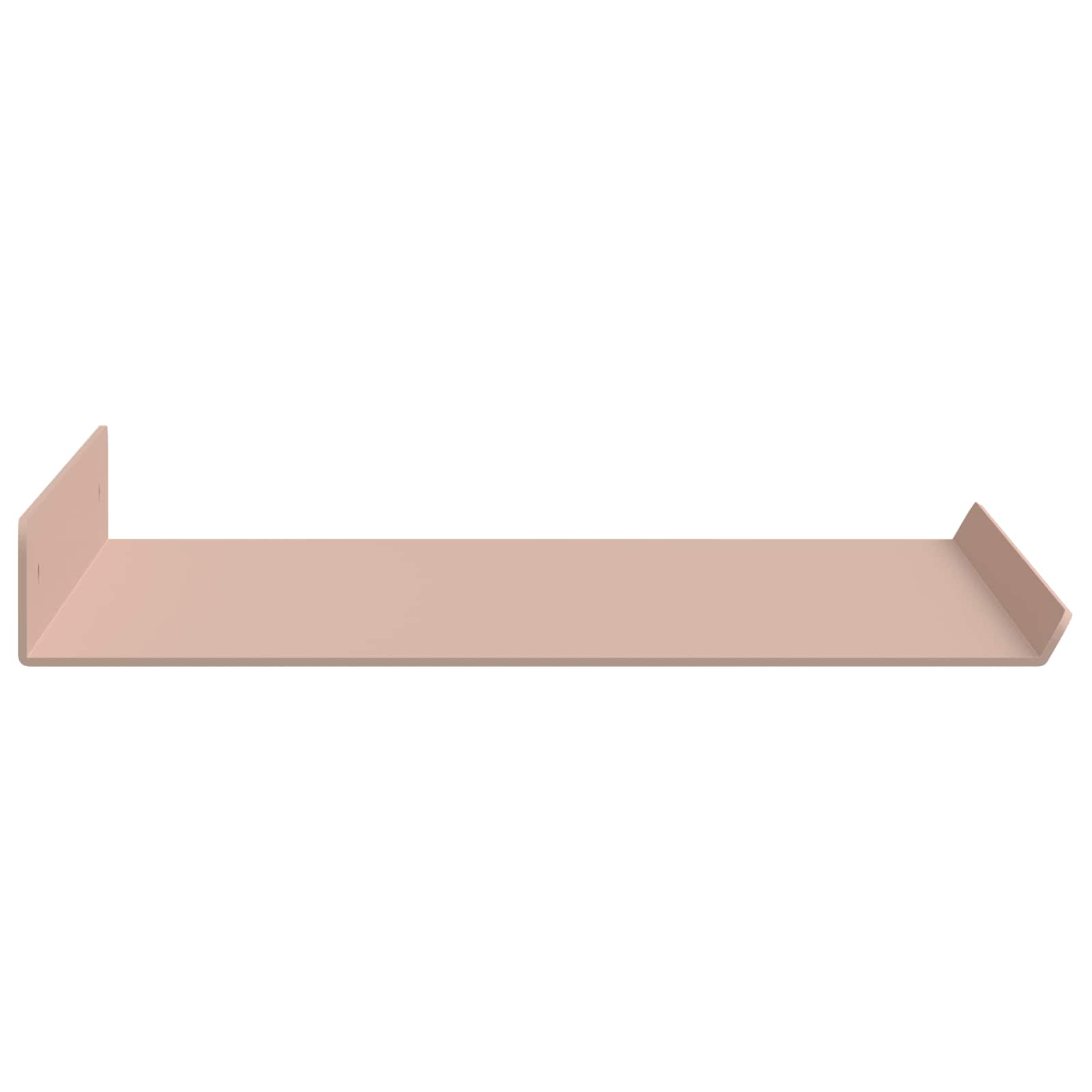 Schwebendes Regal 3 pcs Schwarz 40 x 9 x 2,5 cm Stahl