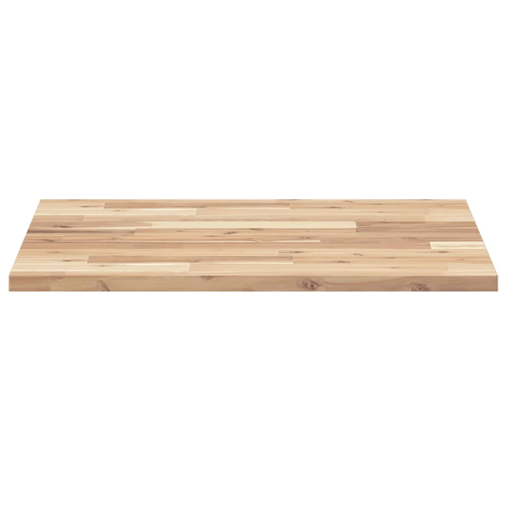 Tischplatte Rund Ø40x2 cm Massivholz Akazie