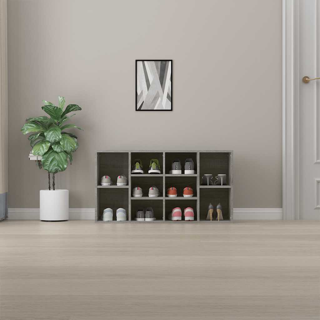 Schuhbank Weiß 103x30x55 cm Holzwerkstoff
