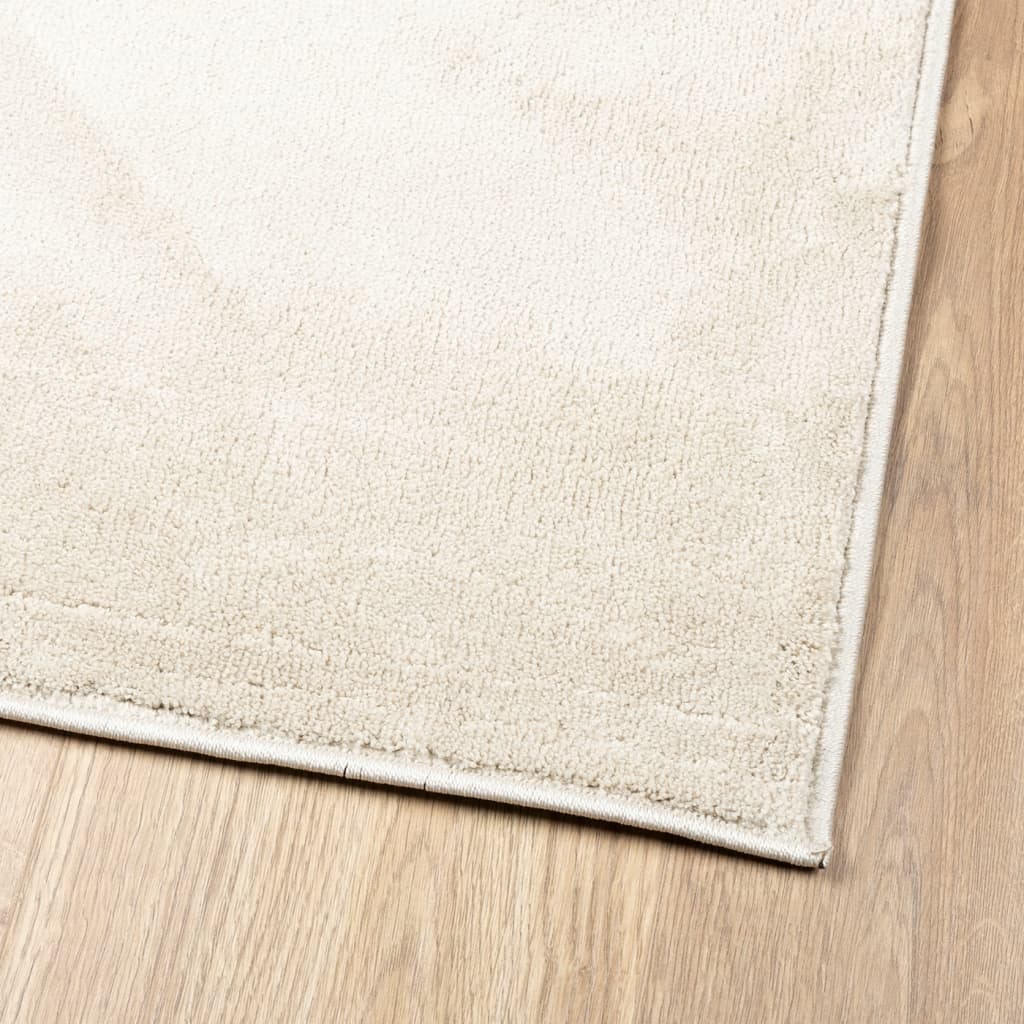 Teppich OVIEDO Kurzflor Anthrazit 120x120 cm
