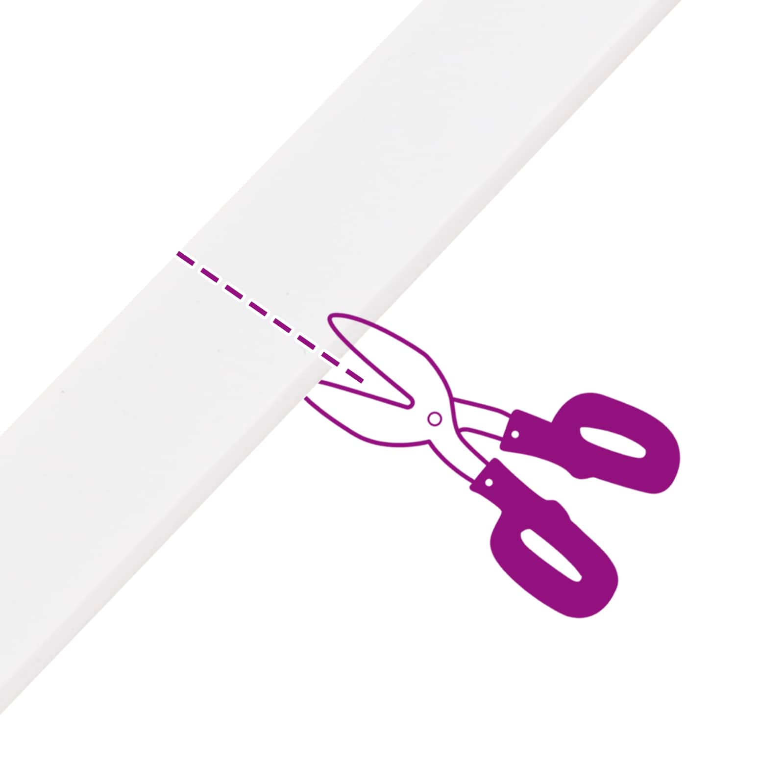 Selbstklebendes Schaumstoffband Schwarz 10mm x 10m CR-Schaum