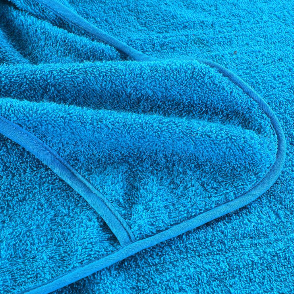 Strandtücher 4 Stk. Weiß 60x135 cm Stoff 400 GSM