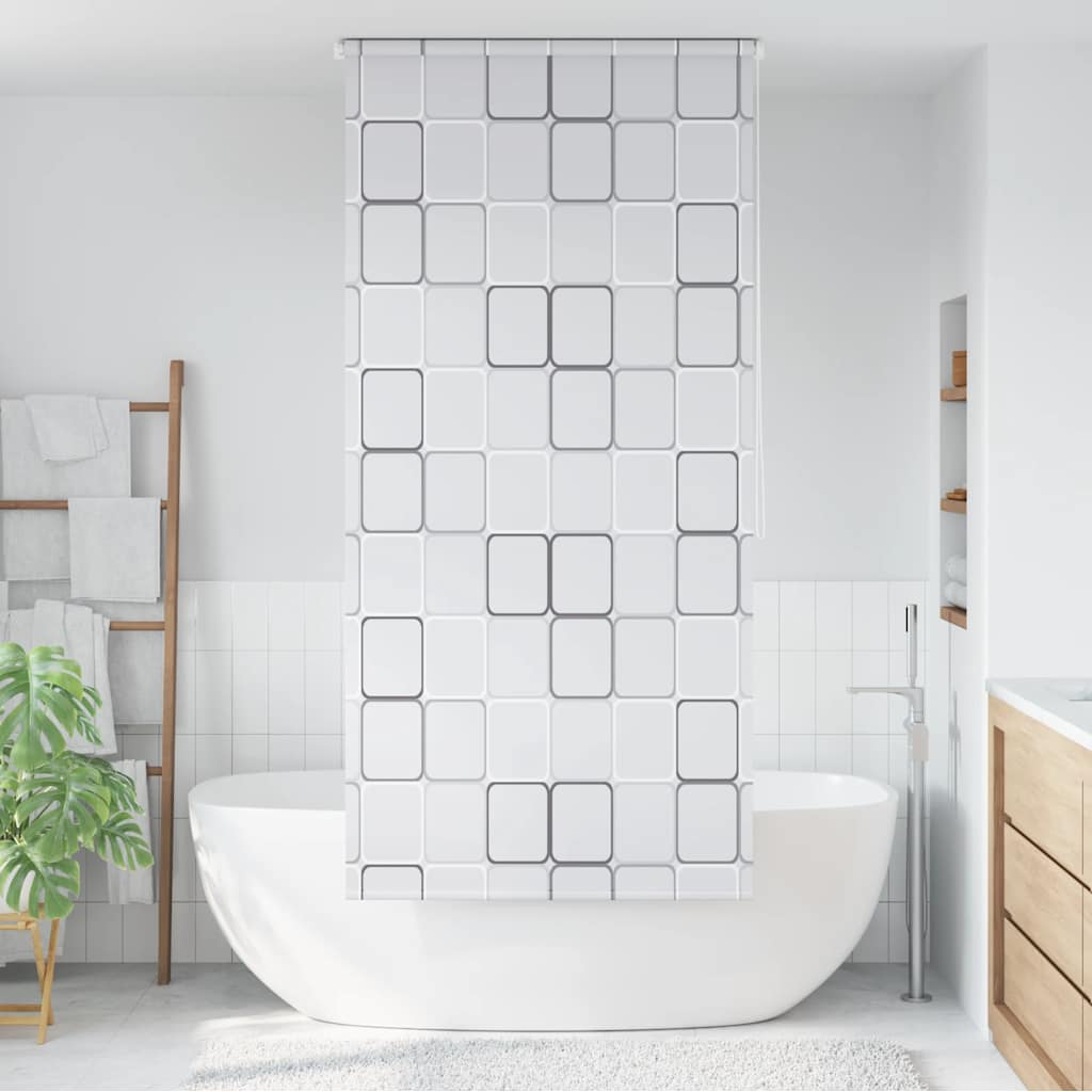 Duschrollo 80x240 cm Weiß