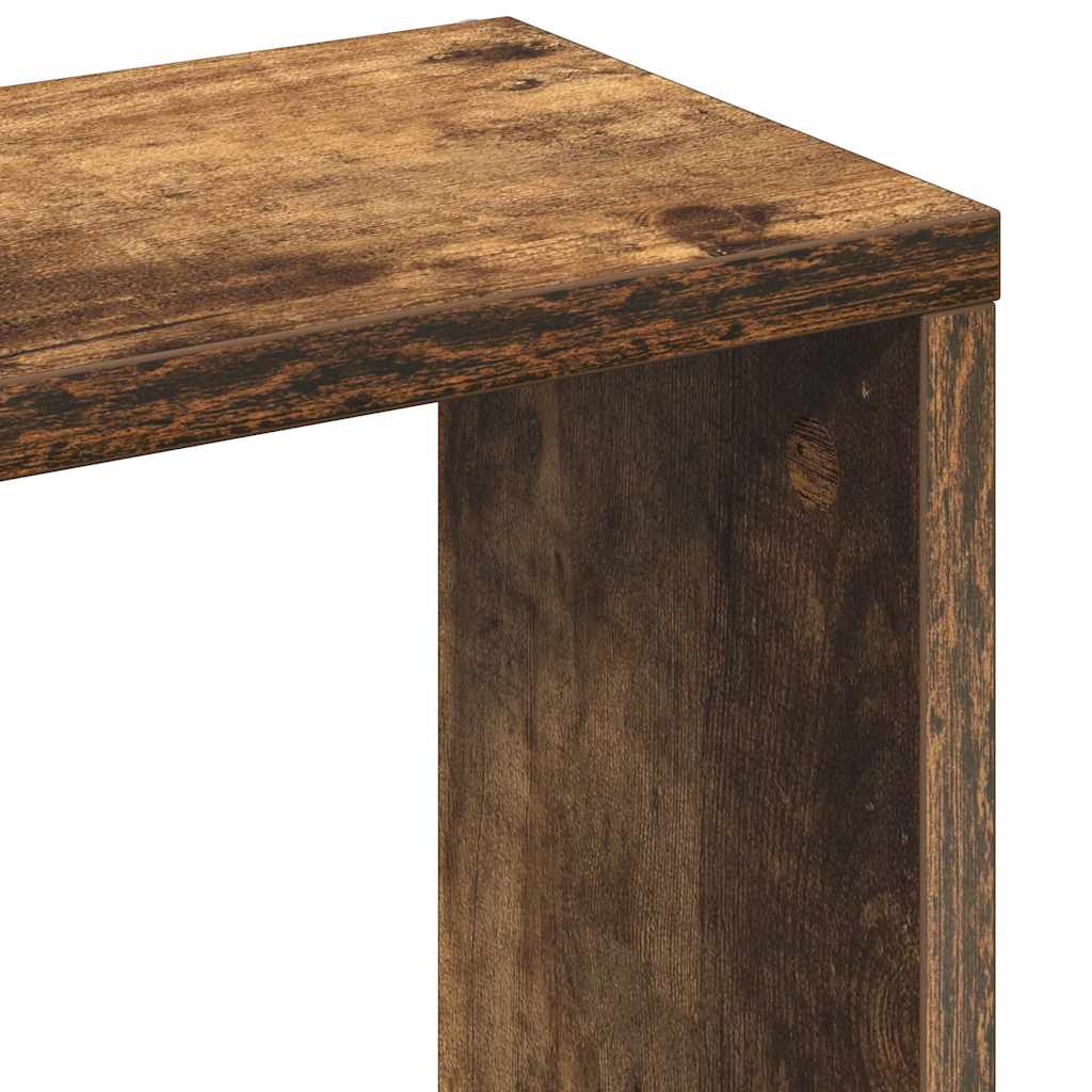 Wandregal Weiß 36x16x90 cm Holzwerkstoff