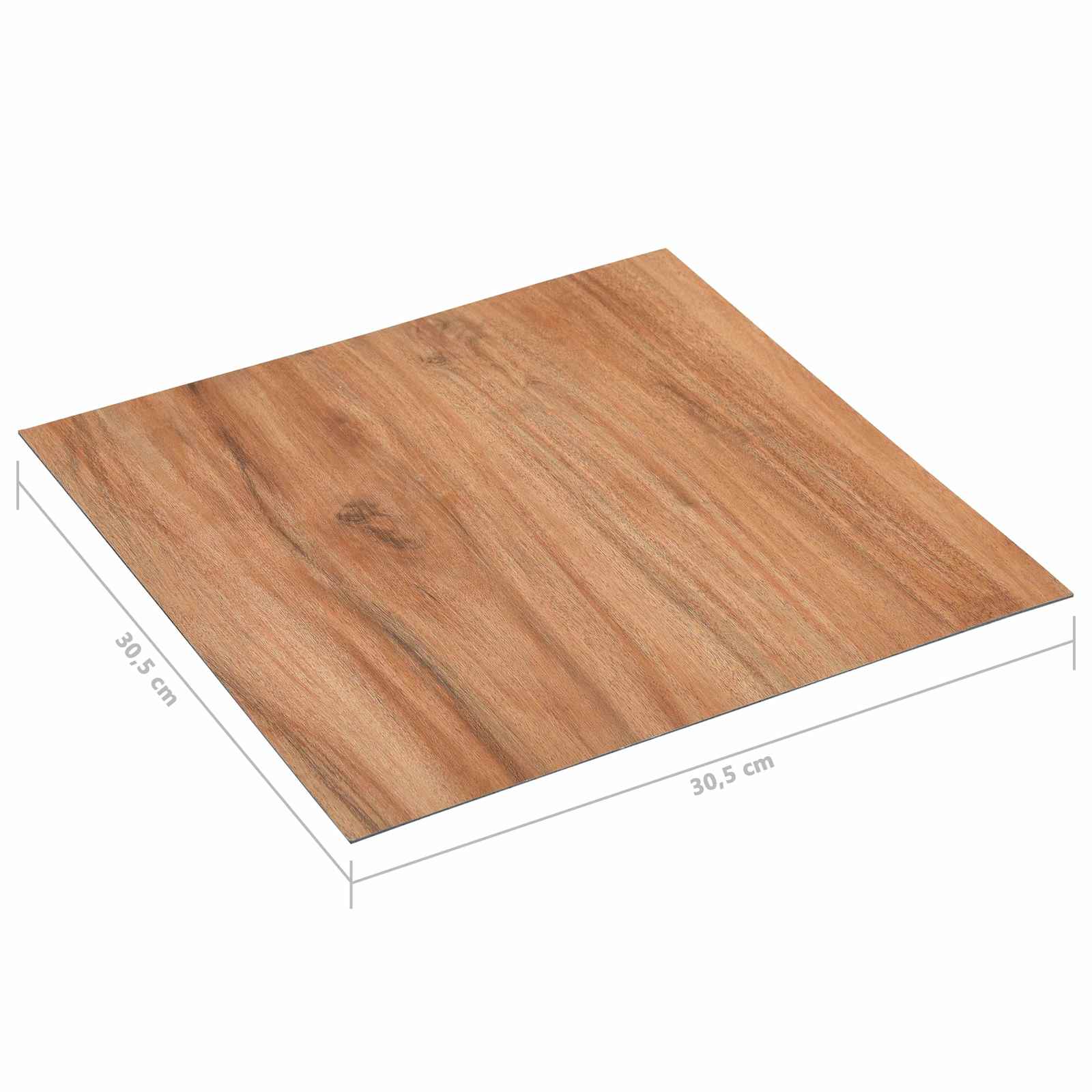 Bodenplanken 55 pcs Schwarz 5,11 m² PVC