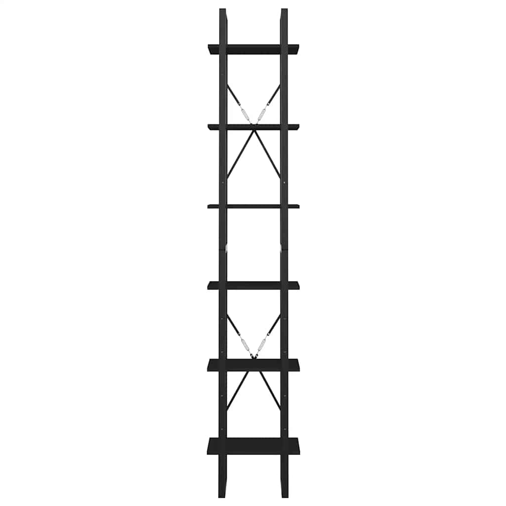 Bücherregal 3 Fächer Weiß 40x30x105 cm Holzwerkstoff