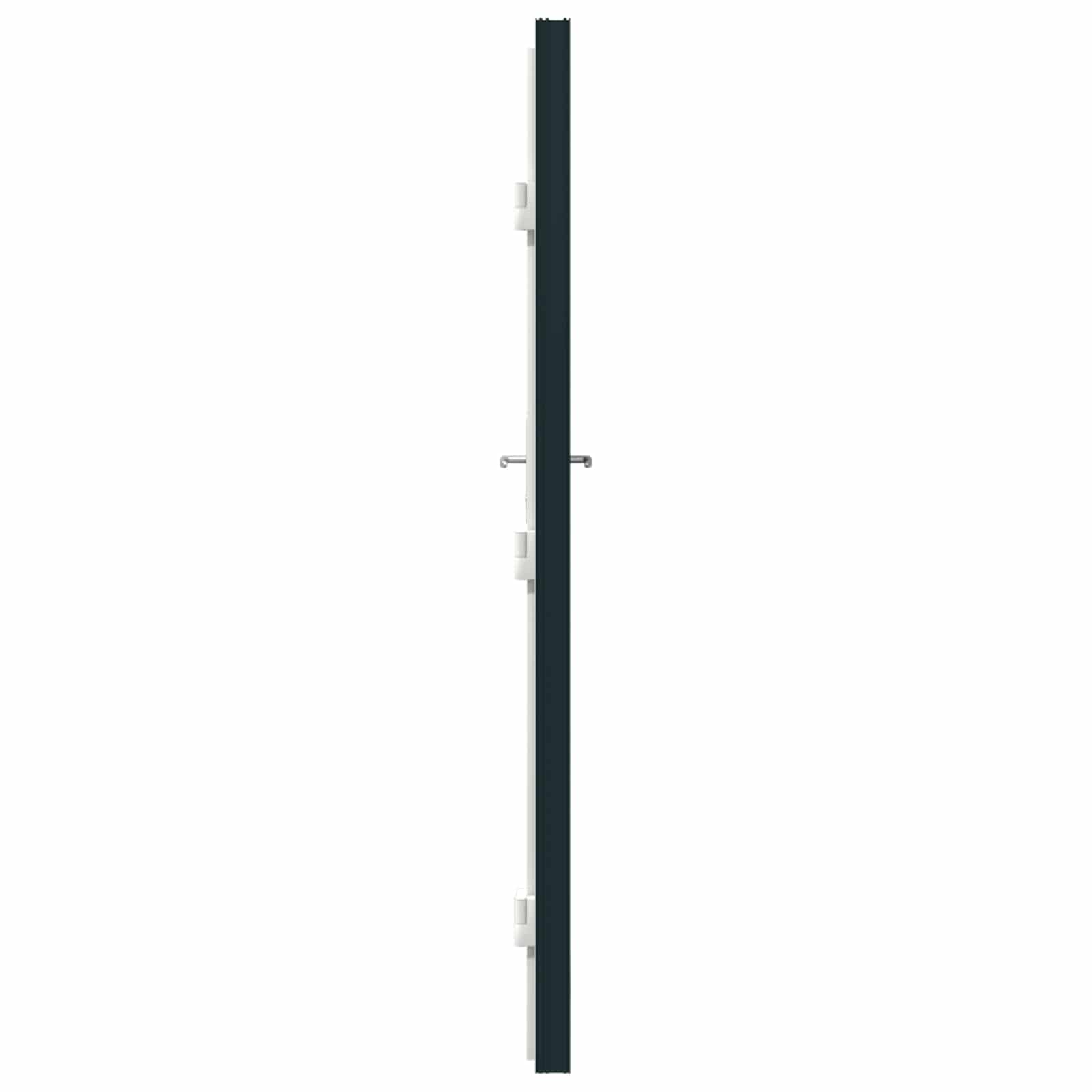 Vordertür Anthrazit 88 x 200 cm PVC