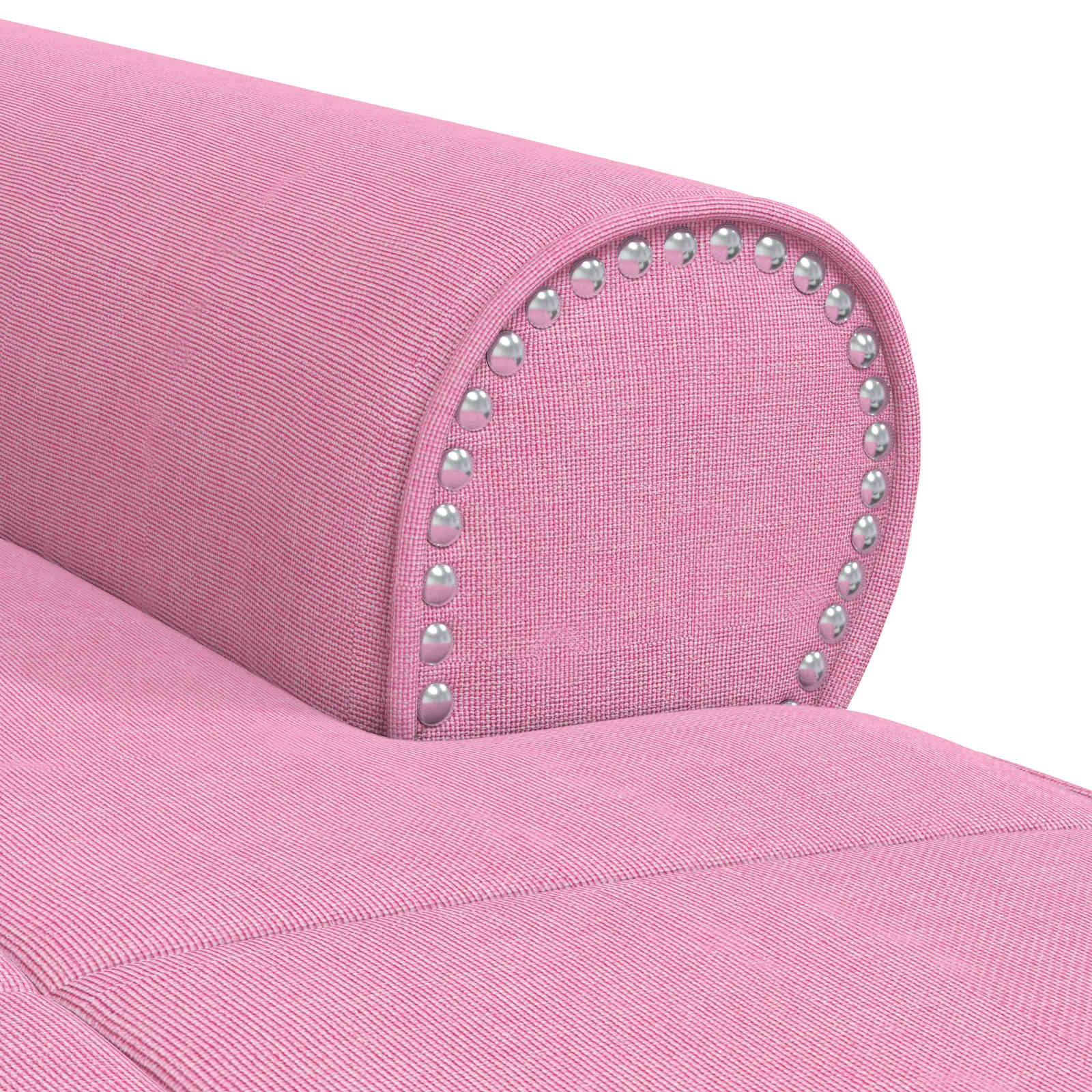 Lounge-Liege mit Kissen Hellgrau 91 x 157 x 91 cm Stoff