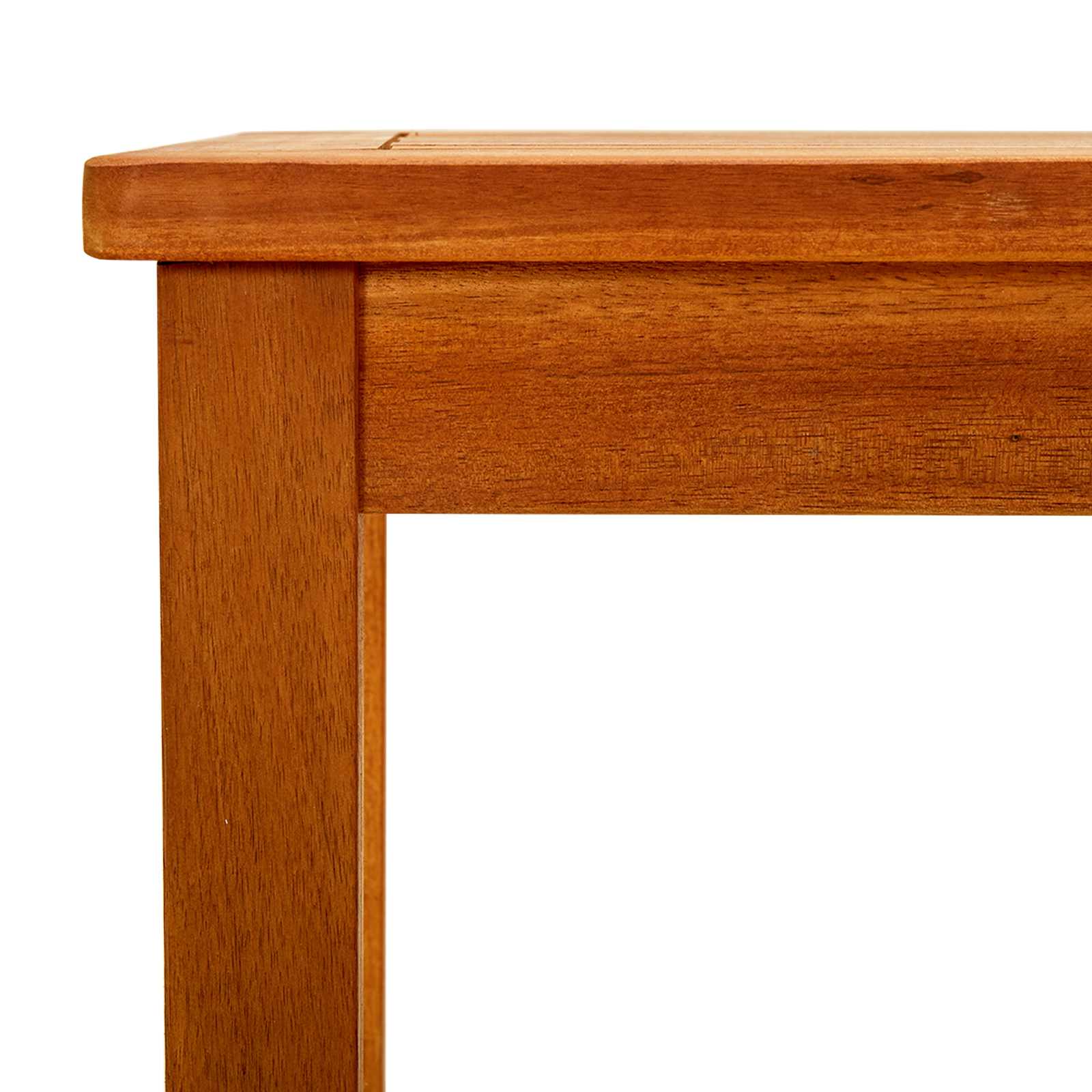 Couchtisch Helles Akazienholz 45 x 45 x 36 cm Massivholz Akazie