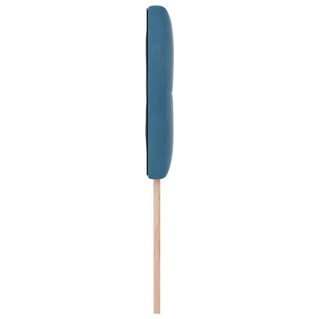 Kopfteil Hellgrau 80 cm Samt