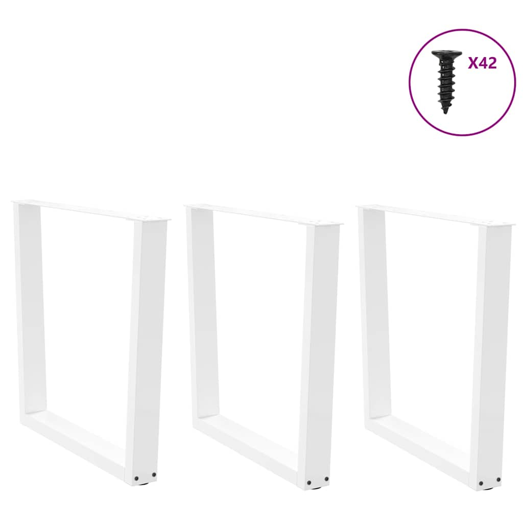 Couchtischbeine V-Form 2 Stück Schwarz 30x(30-31,3) cm Stahl