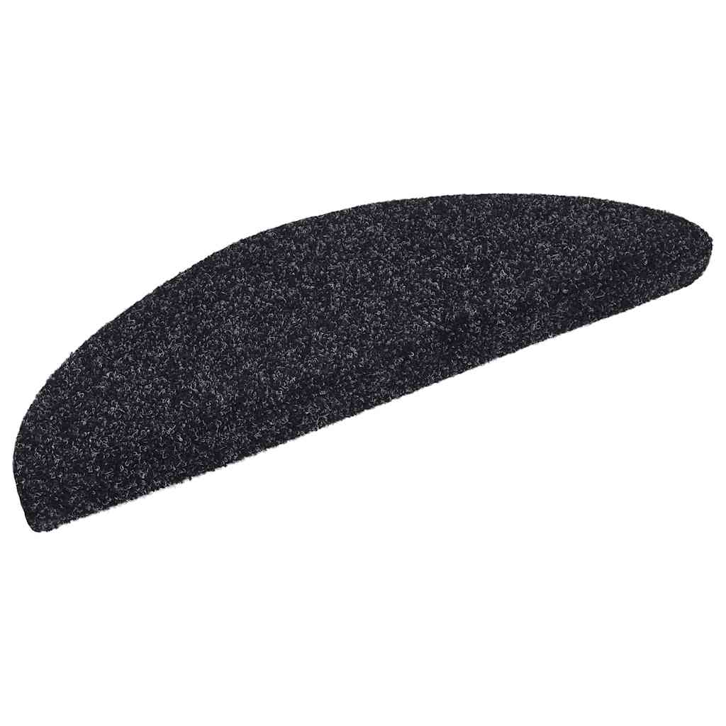 Stufenmatten Selbstklebend 15 Stk. 56x17x3 cm Hellbraun Halbrund