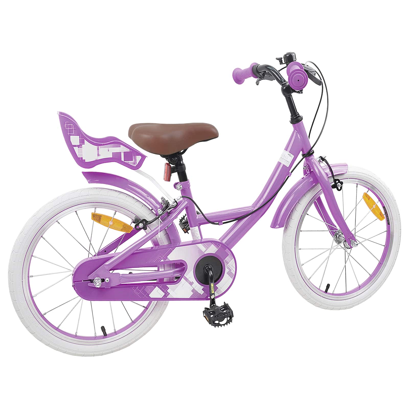 Kinderfahrrad 12 Zoll für 2-4 Jahre alt Hellrosa