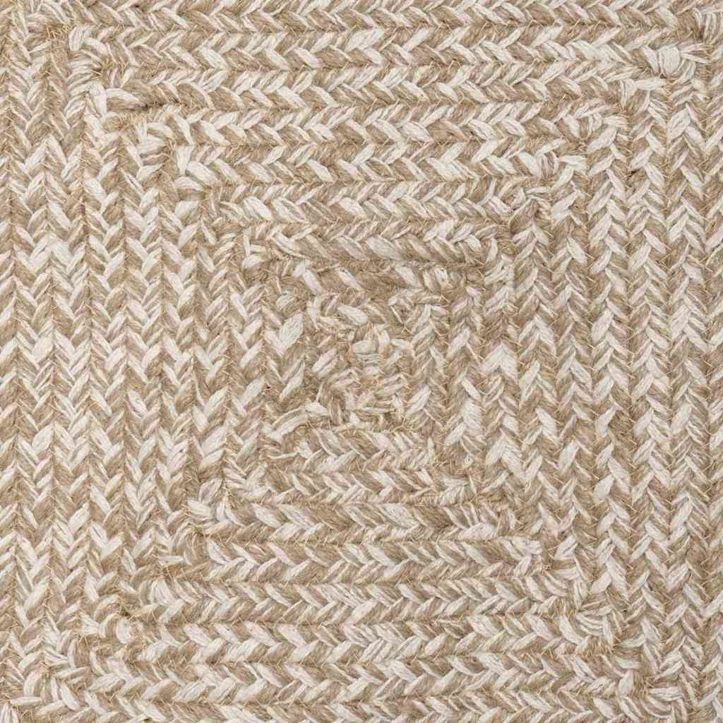 Bereichsteppiche Natürlich und Weiß 60 x 110 cm Jute