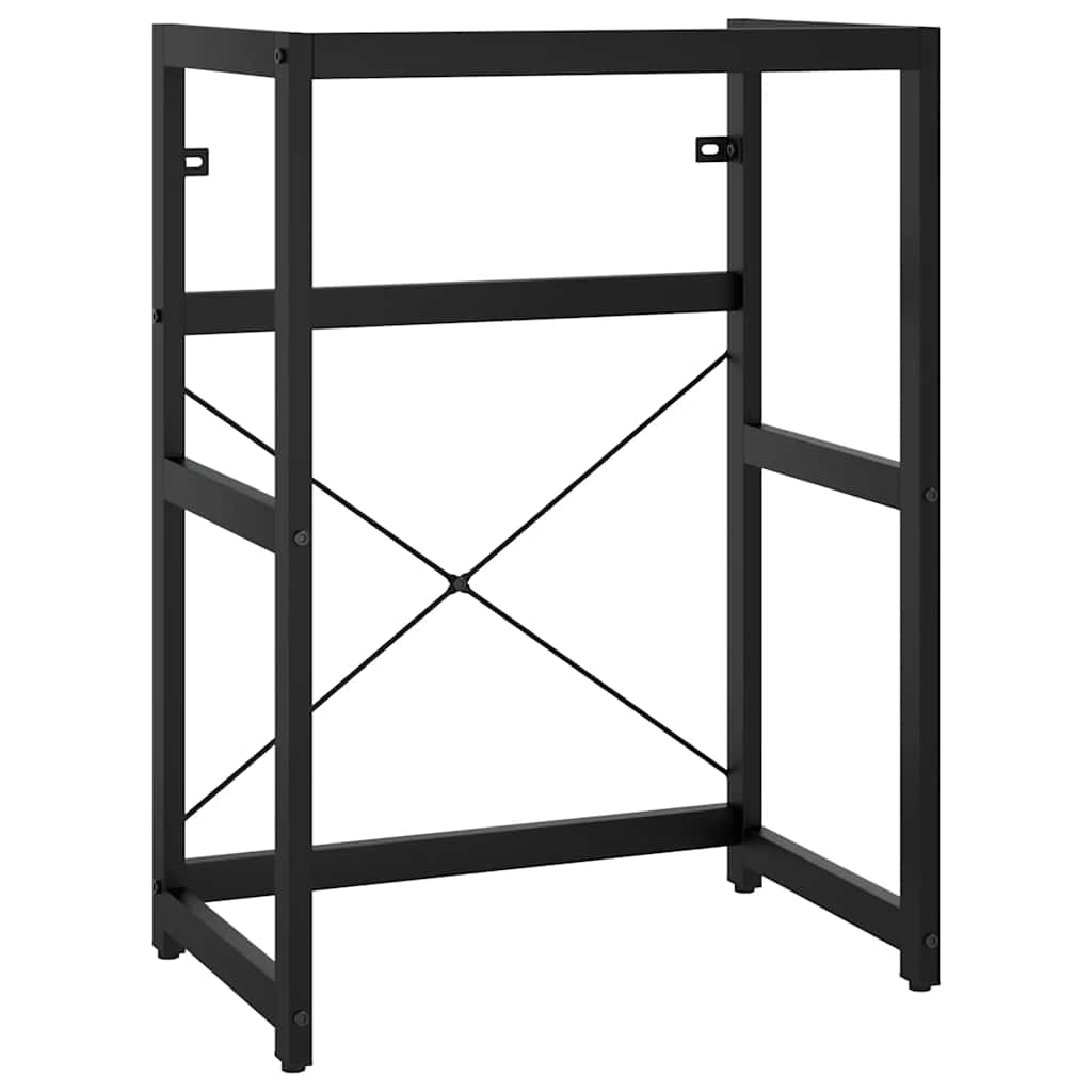 Badezimmer Waschtischgestell Weiß 40x38x83 cm Eisen