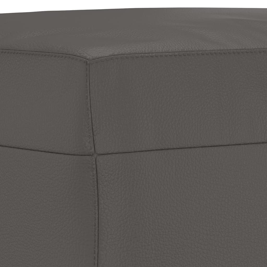 Sitzbank Schwarz 70x35x41 cm Kunstleder