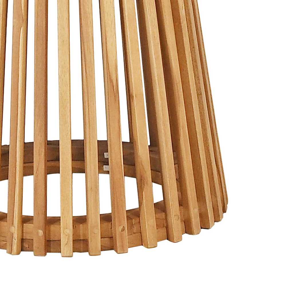 Beistelltisch Braun 50 x 50 x 49,5 cm Massivholz Teak
