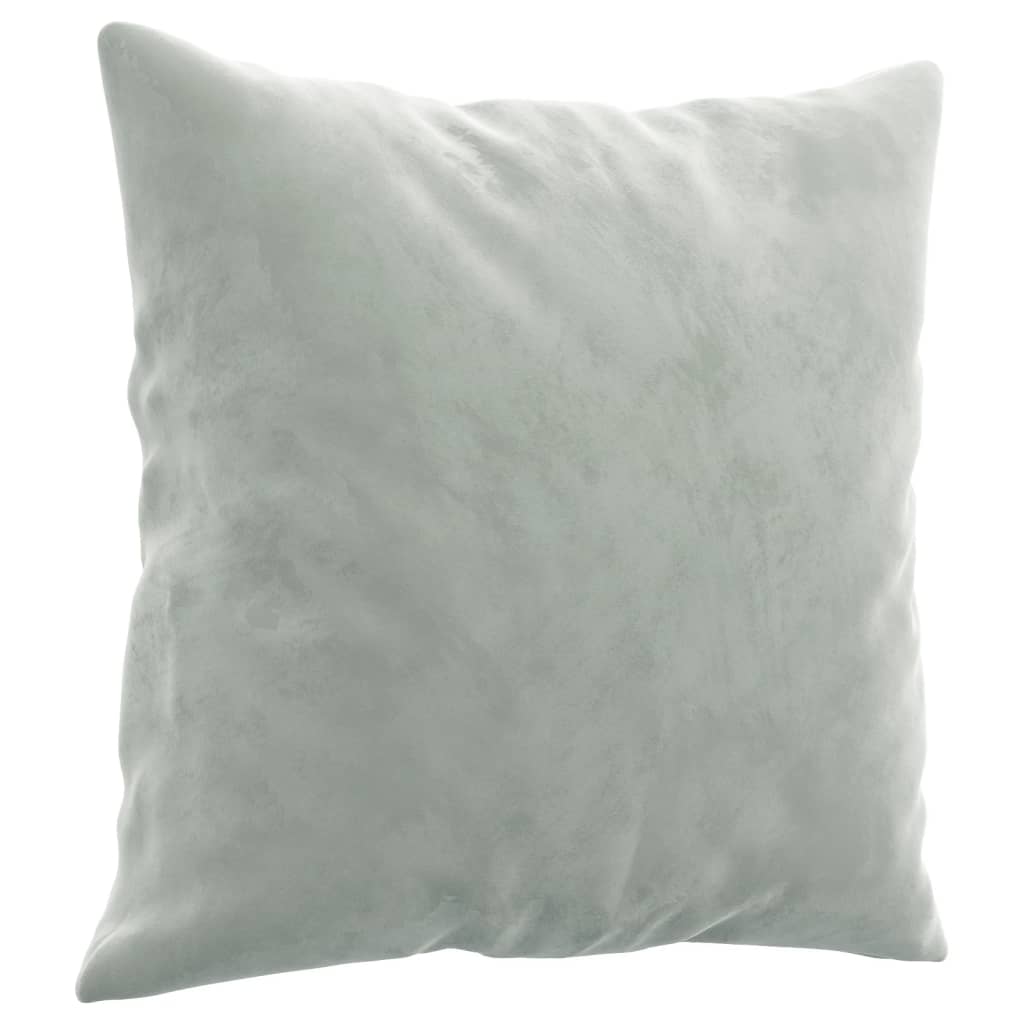 2-Sitzer-Sofa mit Zierkissen Dunkelgrün 120 cm Samt
