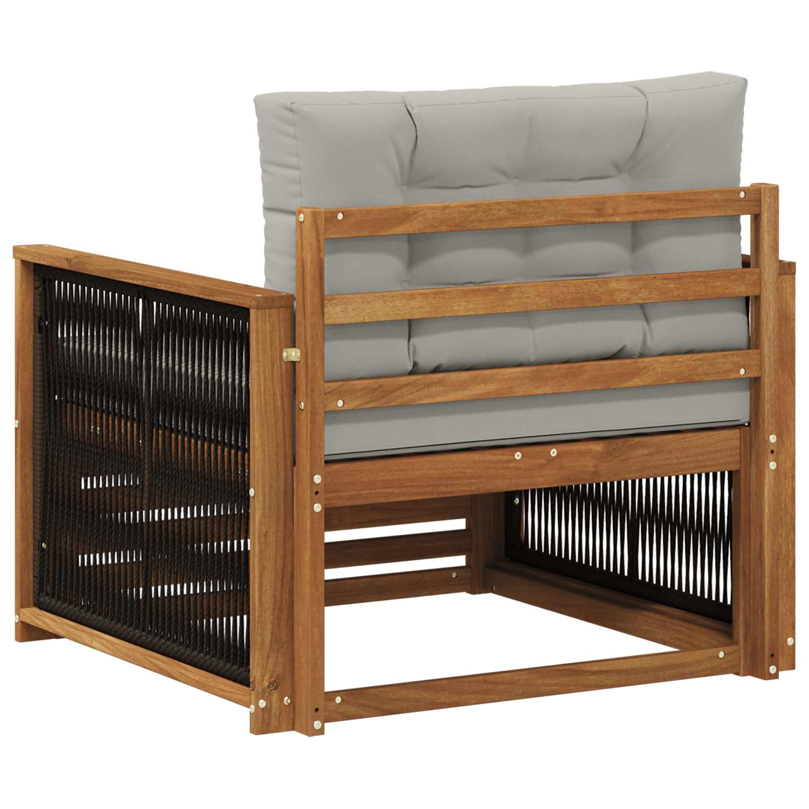 2 Stück Outdoor-Sofa Natur