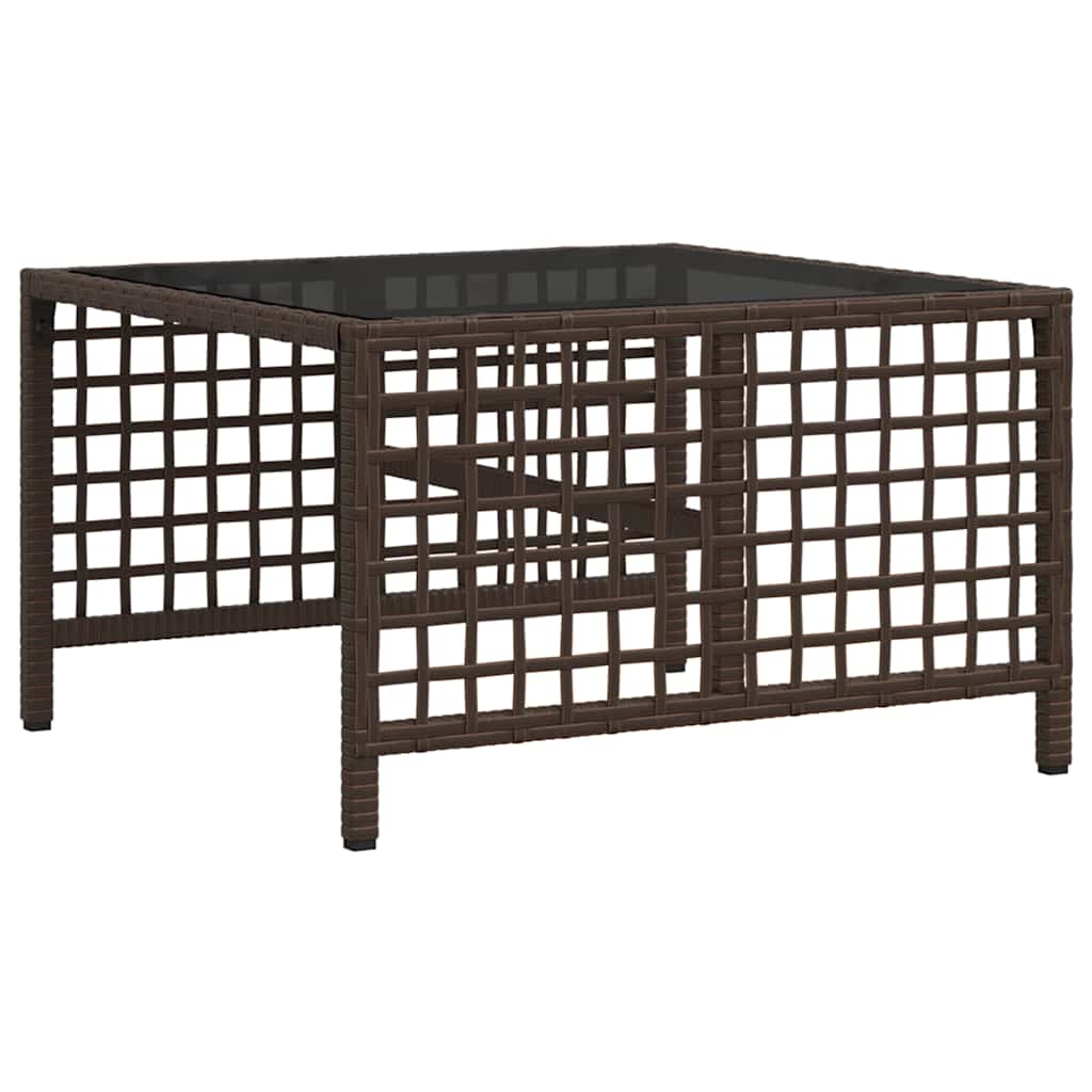 3-tlg. Garten-Ecksofa-Set mit Kissen Schwarz Poly Rattan