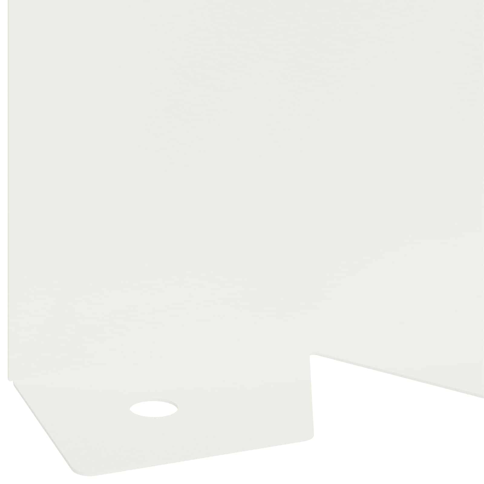 Raseneinfassung 10 pcs 102 x 4 x 4 cm Stahl Schwarz