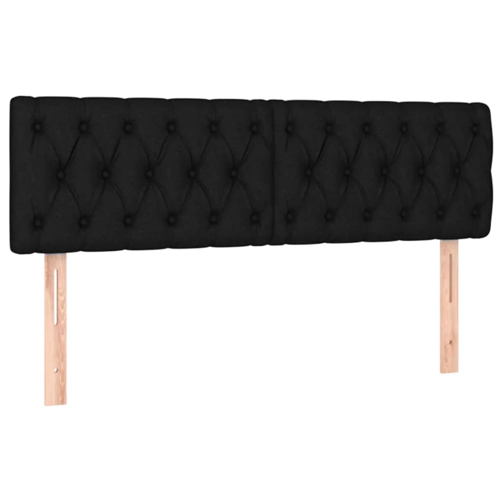 Kopfteil Hellgrau 80x7x118/128 cm Stoff