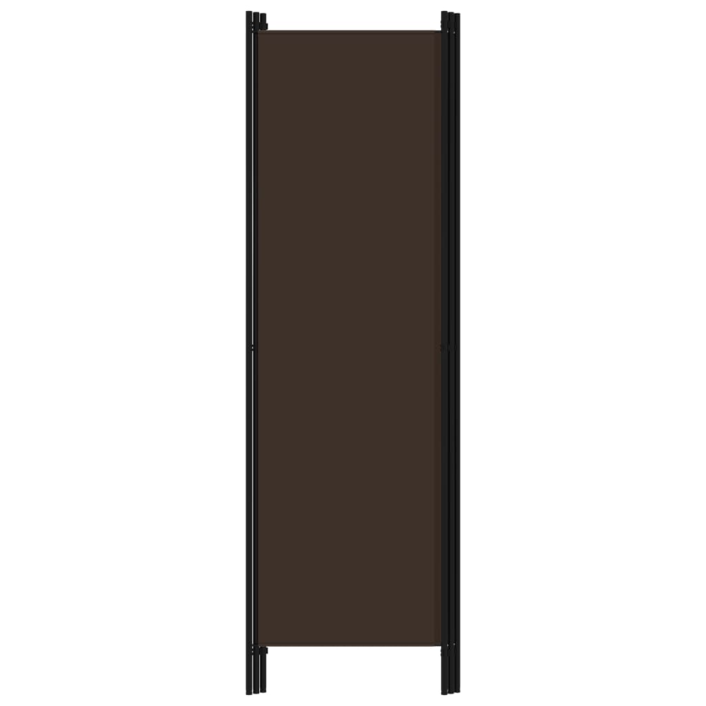 Raumteiler Beige 150 x 180 cm Stoff