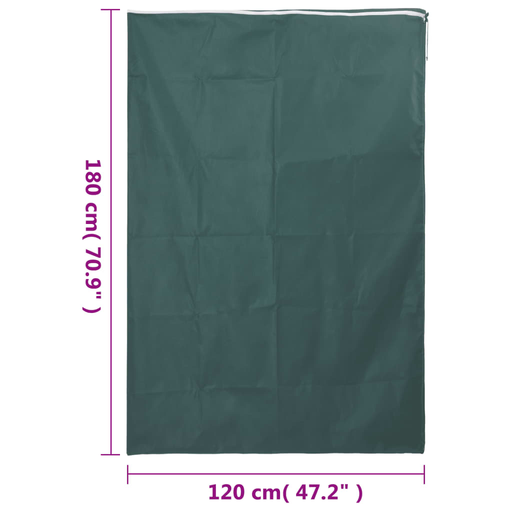 Wintervlies mit Reißverschluss 4 Stk. 70 g/m² 1x1,55 m
