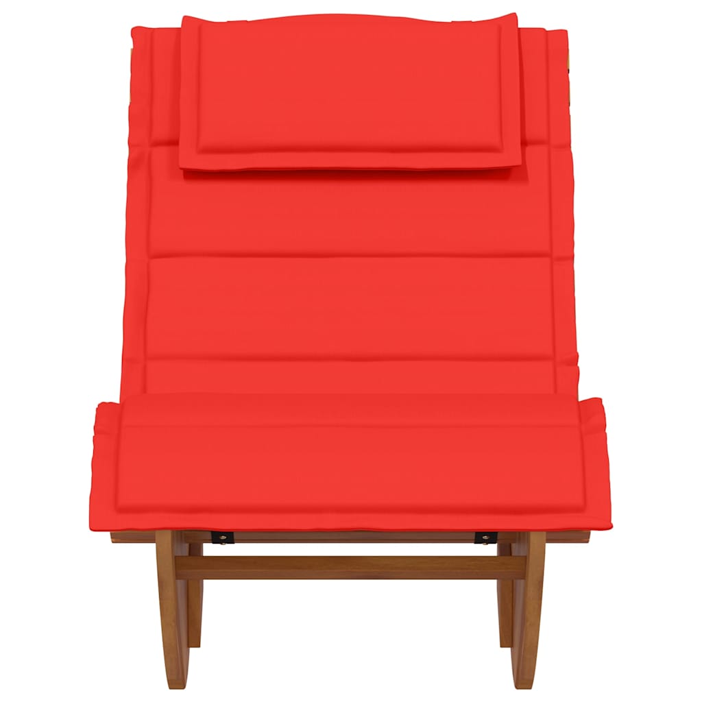 Schaukelstühle Sonnenliegen 2 Stk. Akazienholz