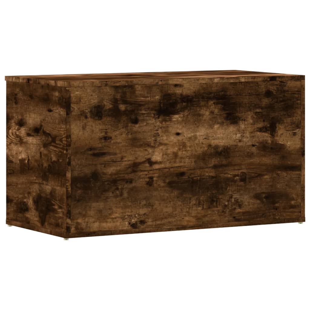 Aufbewahrungstruhe Weiß 84x42x46 cm Holzwerkstoff