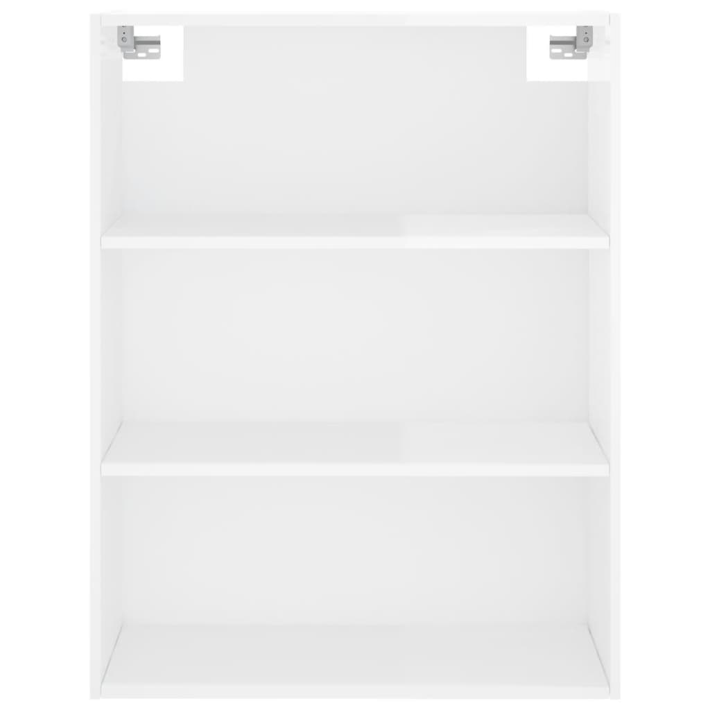 Highboard Betongrau 69,5x34x180 cm Holzwerkstoff